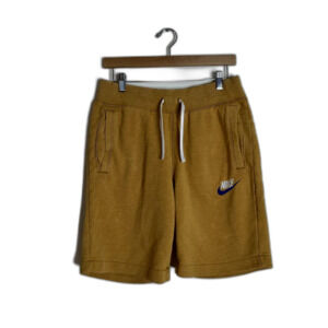 Nike Shorts Mens Small Fleece Sweat Athletic Drawstring performance wear Pockets